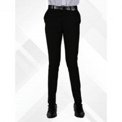 Black Senior Skinny Fit Trousers