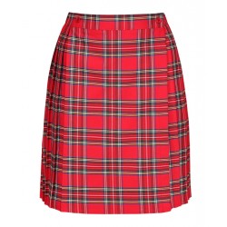 Junior Girls Kilt - Red Tartan