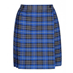 Junior Girls Kilt - Blue Tartan