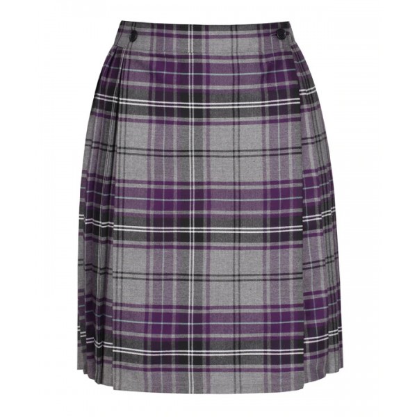 Junior Girls Kilt - Grey Tartan