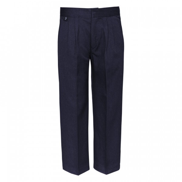 Standard Fit Trousers - Navy