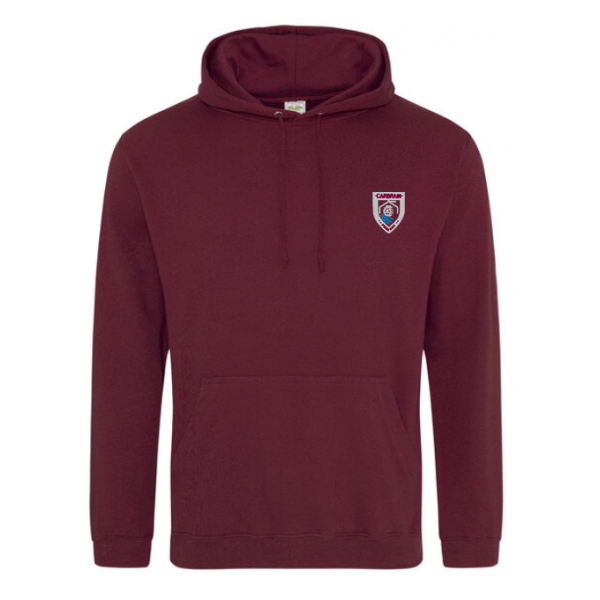 Carbrain P1-P6 Pullover Burgundy Hoodie