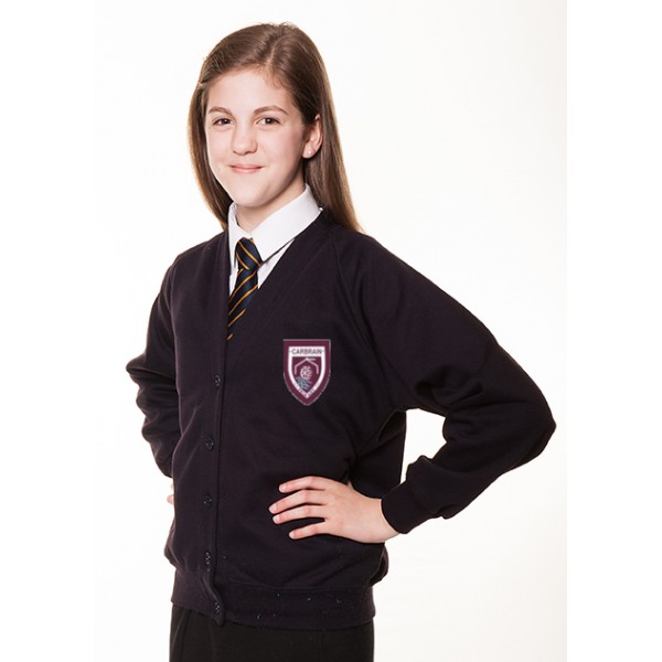 Carbrain Primary 7 Sweatshirt Cardigan