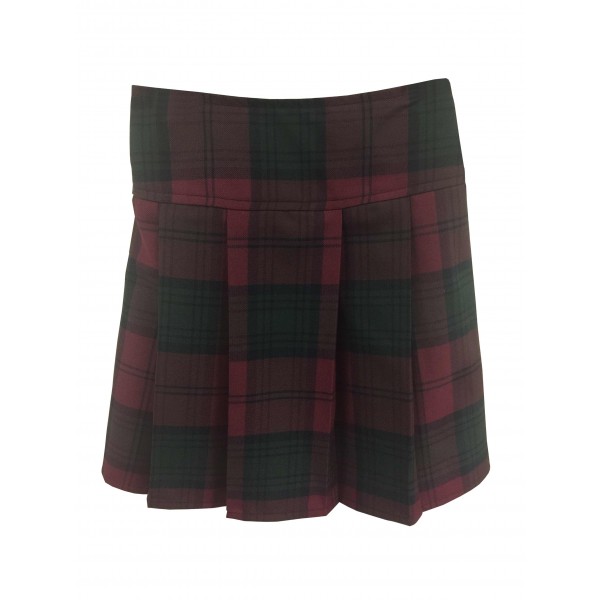 Carbrain Primary 3 Pleat Tartan Skirt