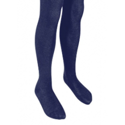 Cotton Tights - Navy