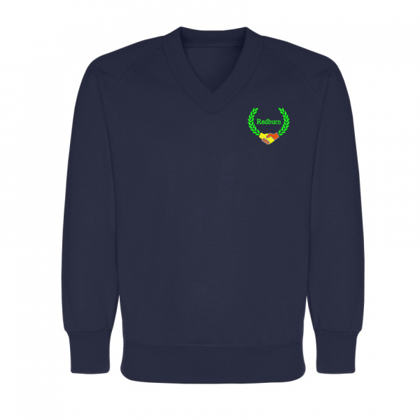 Redburn Primary Vee Neck Sweatshirt