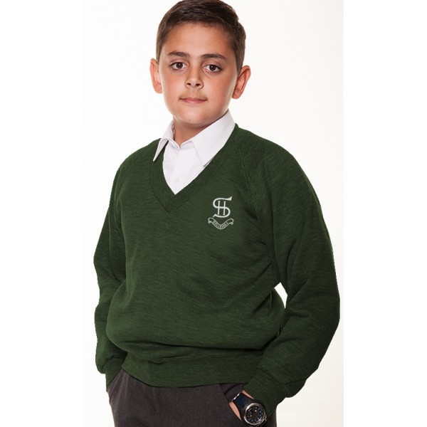 Sacred Heart Vee Sweatshirt