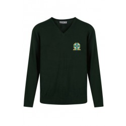St Patricks (Denny) Knitted Vee Jumper