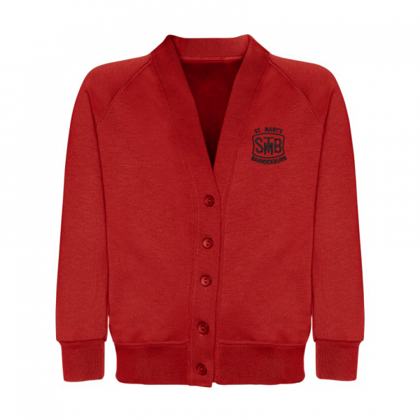 St Mary's Sweat Cardigan (Bannockburn)