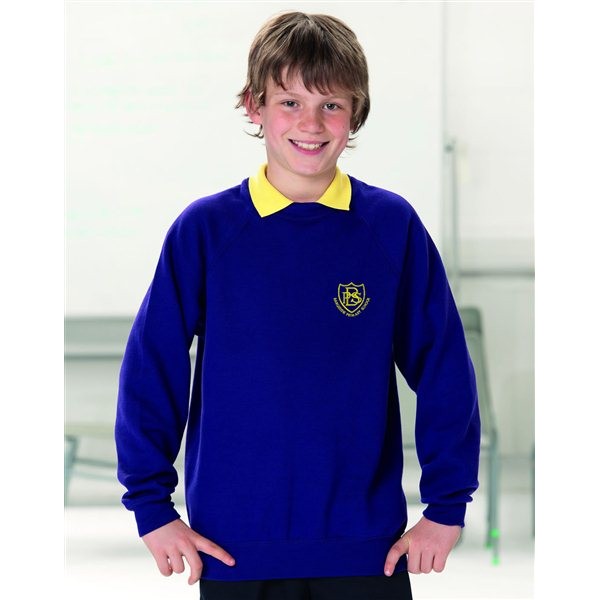 Bargeddie Crew Sweatshirt in Royal