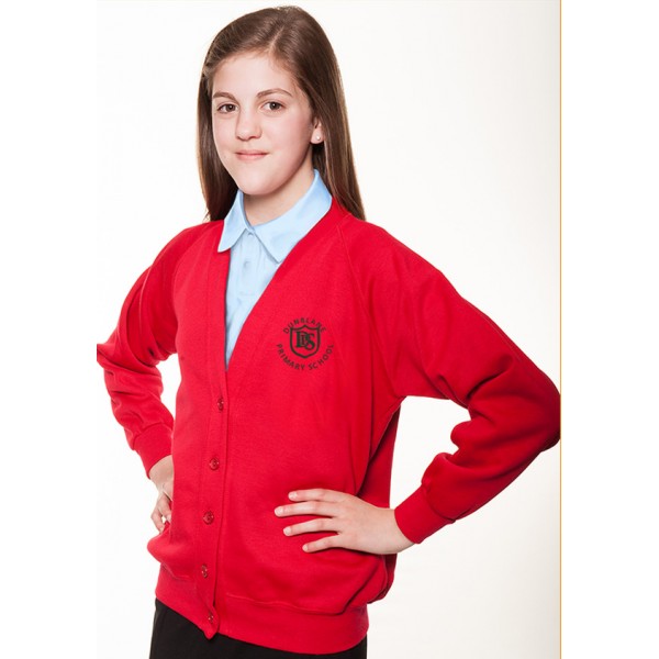 Dunblane Primary Sweatshirt Cardigan